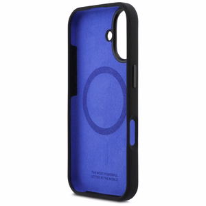 BMW M Silicon Vertical Logo MagSafe deklas iPhone 17 - juodas