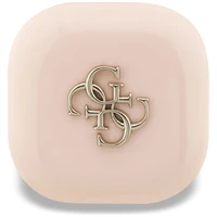 Belaidės ausinės TWS Guess 4G Metal Logo pink
