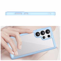 Dėklas telefonui (m) su gelio rėmeliu Samsung Galaxy S25 Ultra - mėlynas (m)