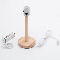 Table lamp bedside feather Art Deco red CBDPH