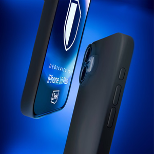 3mk Hardy Silicone MagCase dėklas telefonui iPhone 16 Plus - pilkas