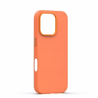 Etteri Elegant Mag dėklas for iPhone 16 Pro 6,3" oranžinis