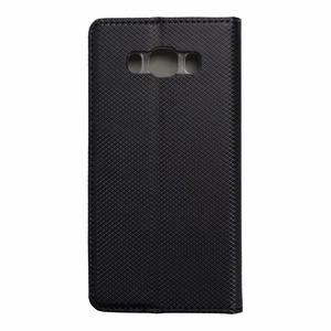 SMART Dėklas telefonui Knyga SAMSUNG J7 2016 juodas