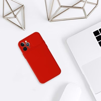 Camshield Soft dėklas telefonui Iphone 11 Pro raudonas