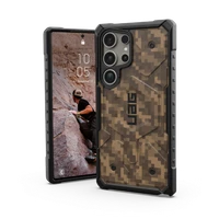 UAG Pathfinder Magnet SE dėklas Samsung Galaxy S24 Ultra su magnetiniu moduliu - rudas kamufliažas