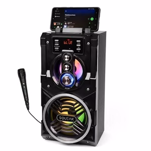 BeatBoxer Bluetooth 5.1 garsiakalbis - Bluetooth garsiakalbis su karaoke