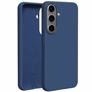 Etteri Silikoninis Mag dėklas for Samsung Galaxy S26 tamsiai mėlynas
