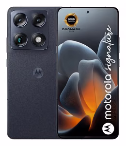 Motorola signature 17,2 cm (6.78") Dviguba SIM jungtis Android 16.0 5G C tipo USB 16 GB 512 GB 5200 mAh Tamsiai mėlyna