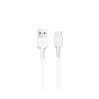 Kabelis USB A į USB C Hoco 2,4A 1 m X20 baltas