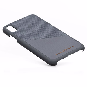 Чехол Nordic Elements Original Hel для iPhone XS Max, с натуральной древесиной клёна, средне-серый