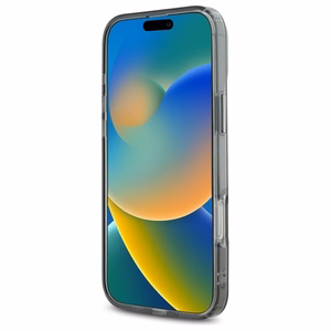Karl Lagerfeld IML Metalinis Choupette Head Magnetinis dėklas telefonui iPhone 16 Pro - juodas