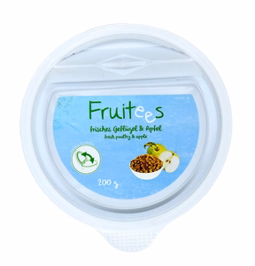 Bosch Fruitees Snack Apple – obuolių skanėstai šunims, 200 g