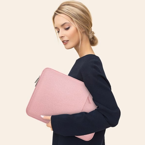 Tech-Protect Sleeve Nešiojamojo kompiuterio 13-14 dėklas - rožinis