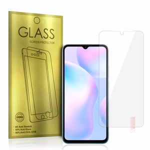 Apsauginis stiklas auksinės spalvos XIAOMI REDMI 9A