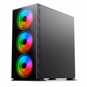 SAVIO Prime X1 ARGB Glass kompiuterio korpusas, juodas