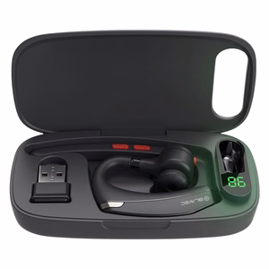 Blavec Legend 5 Multipoint Bluetooth ausinė su mikrofonu (BHLE5-B), juoda