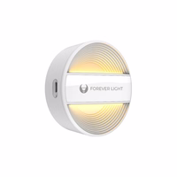 LED Night Lempa round PURE FLC-20 ALMA PIR baltas 500mAh Forever Light