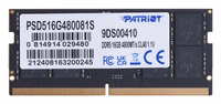 Patriot Memory Signature PSD516G480081S atminties modulis 16 GB 1 x 16 GB DDR5 4800 MHz