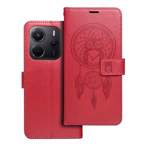 MEZZO knygos dėklas XIAOMI Redmi Note 14 5G sapnų gaudyklė purpurinė