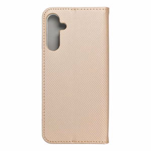 SMART CASE Knyga SAMSUNG A15 4G / A15 5G auksinė