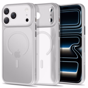 Tech-Protect MagPrime MagSafe CC dėklas, skirtas iPhone 18 Pro Max / 17 Pro Max, matinis pilkas