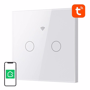 Išmanusis WiFi jutiklinis šviesos jungiklis Gosund SLS2 (Optional N, Dual) Tuya