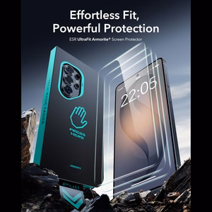 ESR "UltraFit Armorite" 2 pakuočių grūdintas stiklas, skirtas "Samsung Galaxy S26 Ultra
