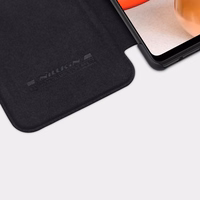 Nillkin Qin odinis dėklas telefonui Samsung Galaxy A42 5G juodas