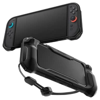 Spigen Rugged Armor dėklas Nintendo Switch 2 – matinis juodas
