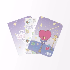 BT21 TATA A6 užrašų knygelių rinkinys, 3 vnt.