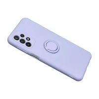 SILIKONINIS RING dėklas for SAMSUNG A37 5G violet