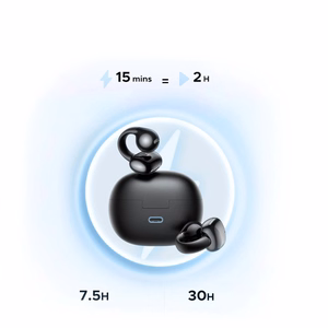 Ugreen 45785 Ausinės be mikrofono ir ausinės su mikrofonu True Wireless Stereo (TWS) Ausinės su kabliukais, „Open-ear“ Skambučiai / muzika / sportas / kasdienis Bluetooth