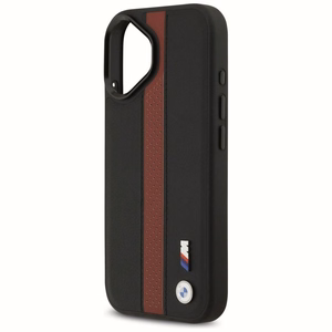 BMW M Perforated Stripe Logo Magnetinis dėklas iPhone 17 - raudonas