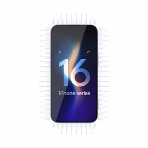 Grūdintas stiklas 3mk FlexibleGlass iPhone 16 Plus