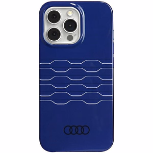 Audi IML Magnetinis dėklas telefonui iPhone 13 Pro Max - mėlynas