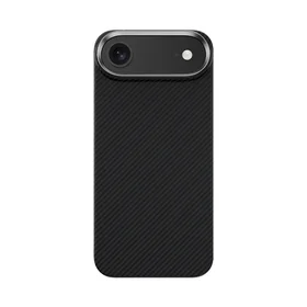 Benks Magnetinis apsauginis Kevlar dėklas su metalo rėmu 600D (0068) skirtas iPhone 17 Air juodas