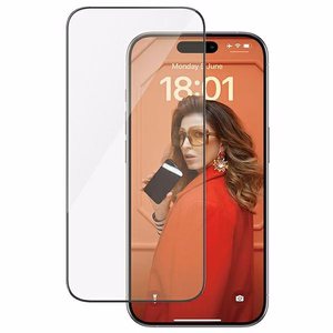 PanzerGlass Ultra-Wide Fit grūdintas stiklas su pozicionieriumi iPhone 15 Pro