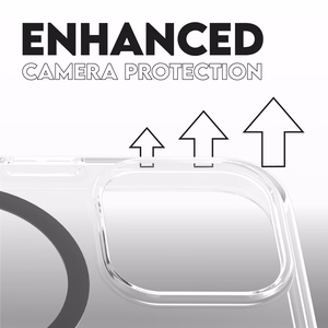 CARE by PanzerGlass Flagship dėklas iPhone 16 Pro 6.3" juodas/juodas magnetinis 1346
