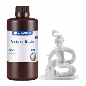 ANYCUBIC Texture tekstūrinė derva, balta
