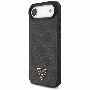 Guess чехол 4G Strap с треугольным логотипом MagSafe для iPhone 17 Air - черный