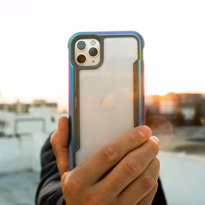Raptic X-Doria Shield dėklas iPhone 14 Plus opalinė danga