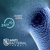 Cellularline Clear Strong - iPhone 15 Pro dėklas with Antimicrobial Protection (Clear)