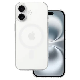 Akrilinis magnetinis dėklas telefonui Iphone 17 skaidrus