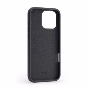 "Etteri" silikoninis magnetinis dėklas "iPhone 16 Pro 6,3" juodas