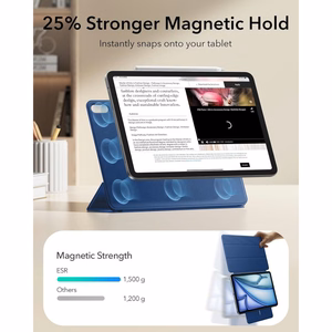 ESR "Rebound" magnetinis dėklas "iPad Air" 10,9" (2020/2022) / 11" (2024/2025/2026) - tamsiai mėlynas