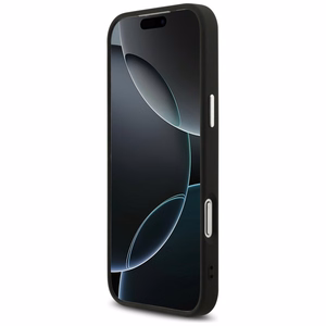 Guess 4G Classic Logo Magnetinis dėklas telefonui iPhone 17 Pro Max - juodas