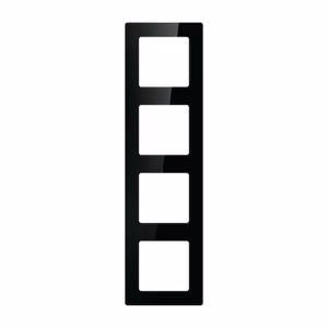 Keturgubas rėmelio lizdas Avatto N-TS10-Frame-B4 (juodas)