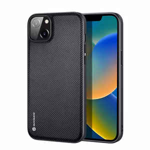 Чехол Dux Ducis Fino из нейлона для iPhone 14 Plus чёрный