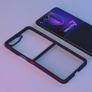3mk Satin Armor Dėklas+ Samsung Galaxy Z Flip 7 - skaidri juoda