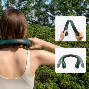 Jisulife Life3 nešiojamasis USB kaklo ventiliatorius, žalias